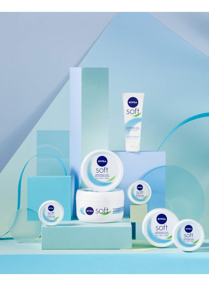 نيفيا كريم نيفيا سوفت المرطب، 300 مل - عبوة من 3 قطع - Image 4